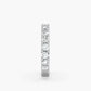 Luna Round 3/4 Eternity Band