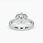 Lottie Elongated Cushion Solitaire