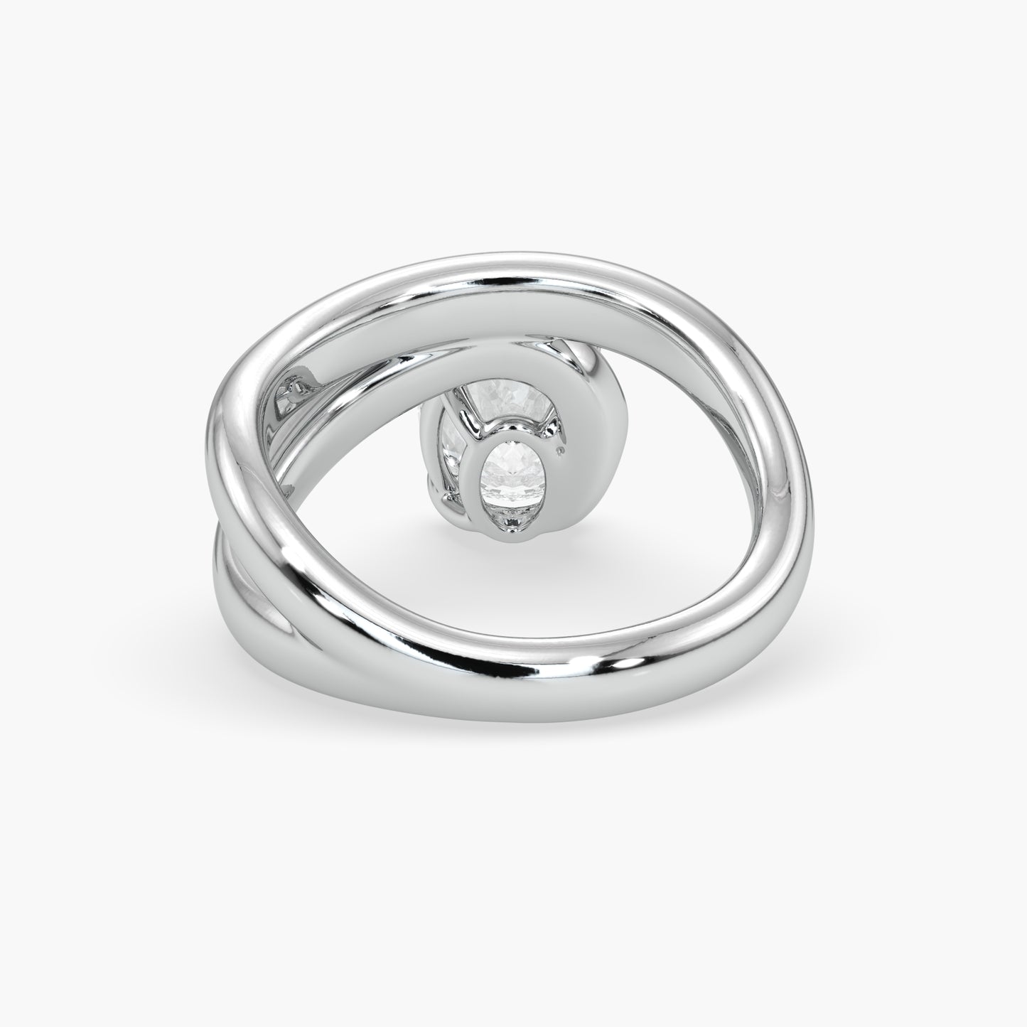August Oval Solitaire