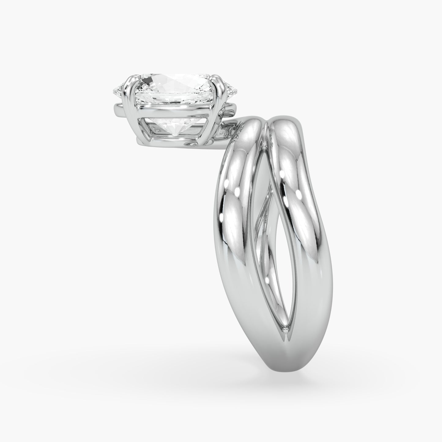 August Oval Solitaire