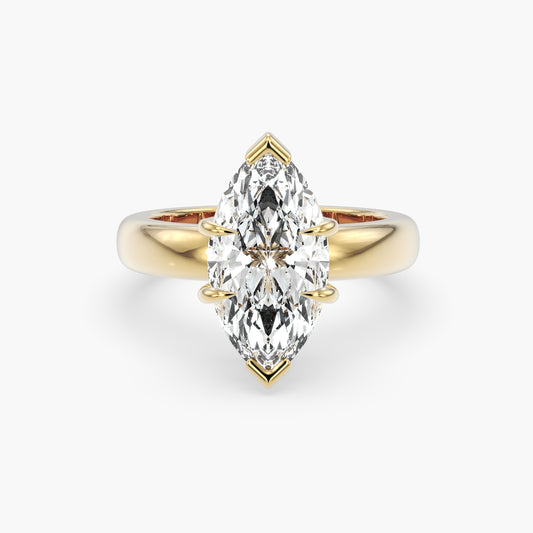 Lyss Marquise Solitaire