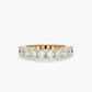 Bowie Oval 1/2 Eternity Band