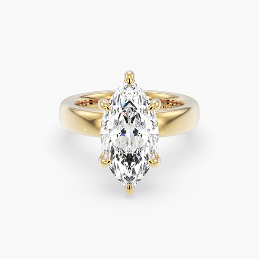 Lyss Marquise Solitaire