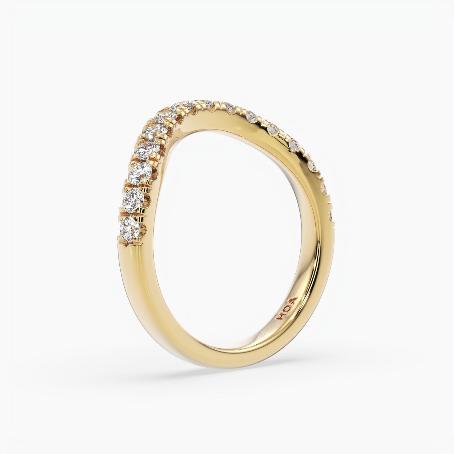Quinn 1/2 Eternity Band