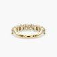 Bowie Oval 1/2 Eternity Band
