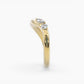 Hazel Wave Diamond Band
