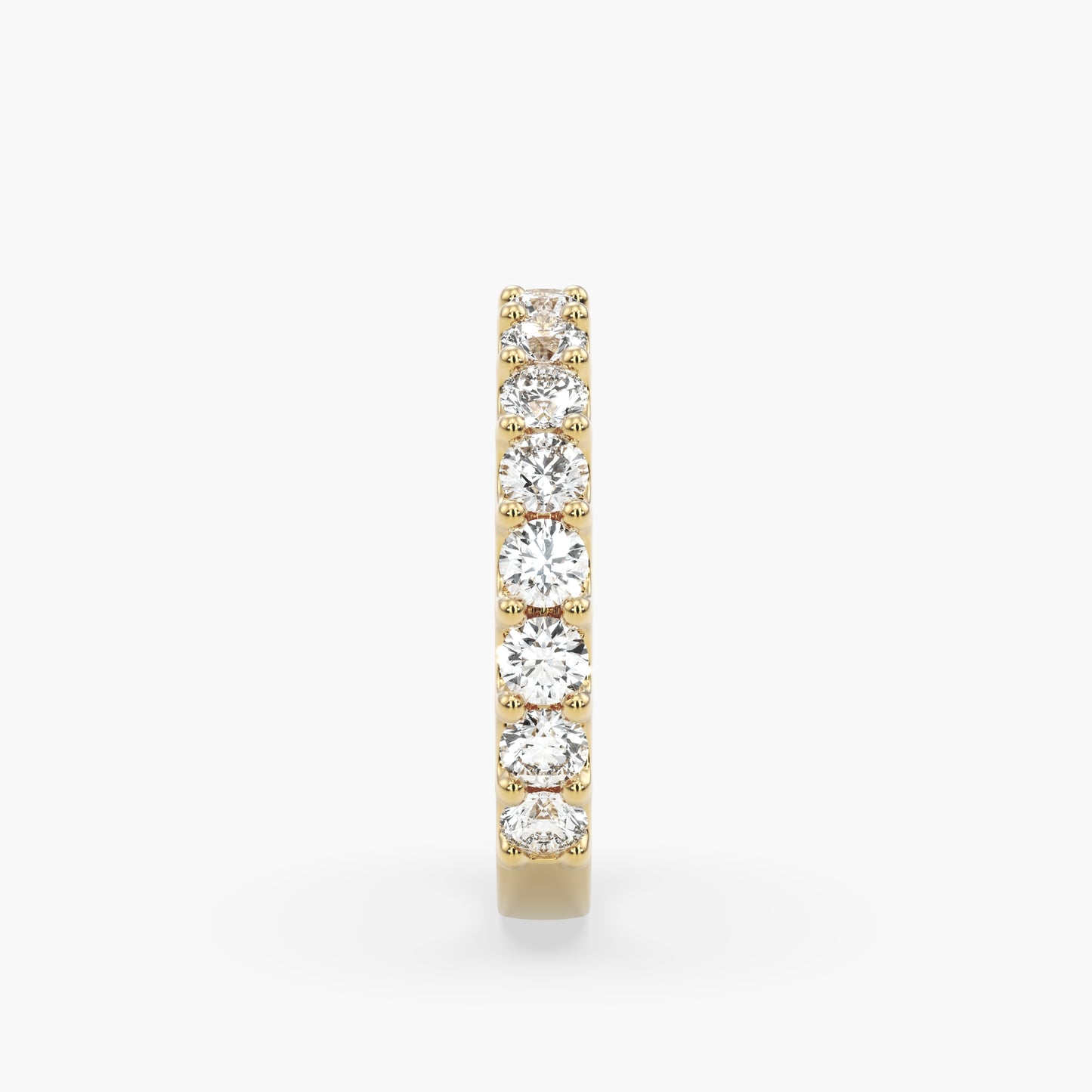 Luna Round 3/4 Eternity Band