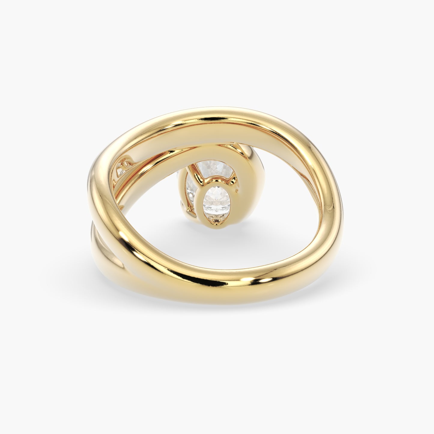 August Oval Solitaire
