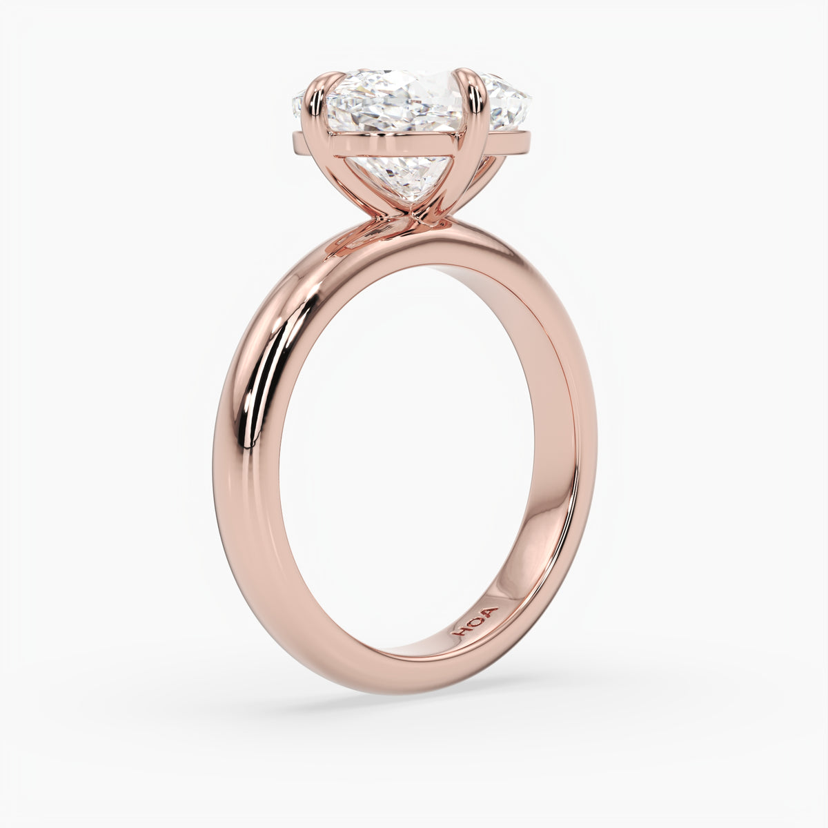 Lottie Elongated Cushion Solitaire